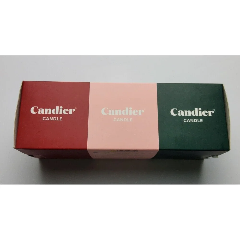 Ryan Porter Candier Candle Limited Edition Christmas Candle Set Of 3 New